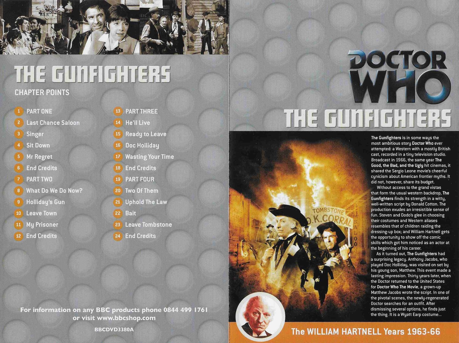 Inserts from BBCDVD 3380A
